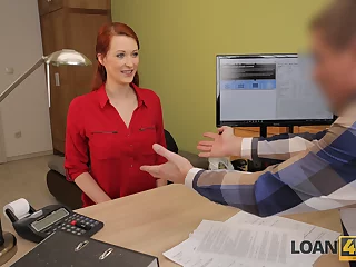 LOAN4K. Tempting redhead wants a vet clinic and knows